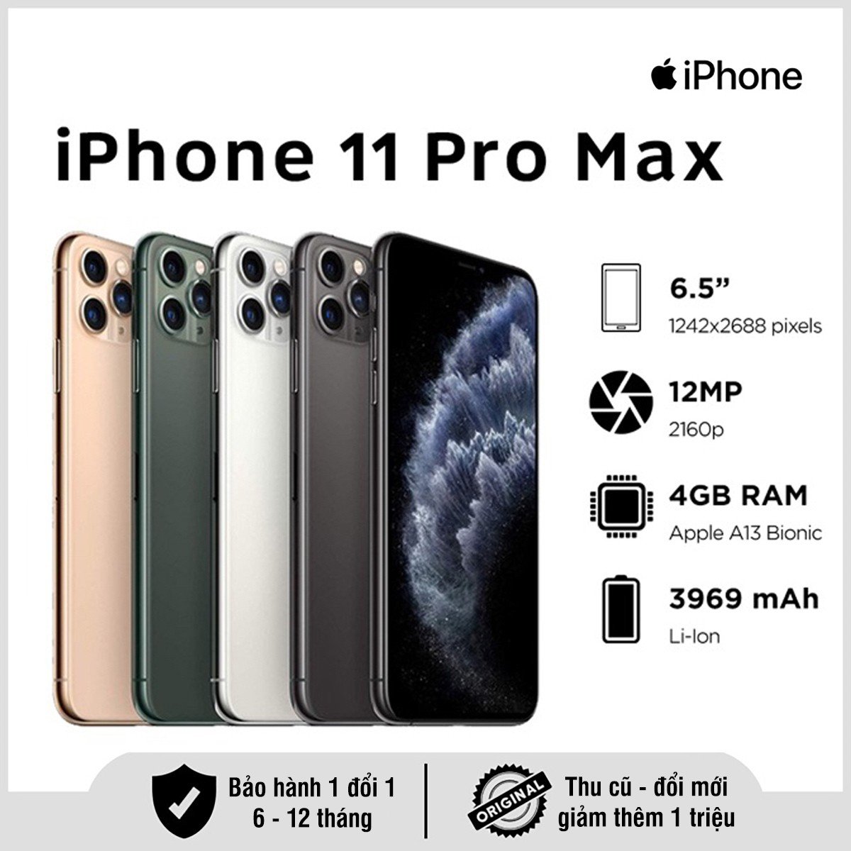 iPhone 11 Pro Max 64GB - 99%