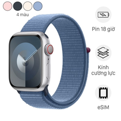 Apple Watch S9 LTE 45mm Viền Nhôm Dây Vải (VN/A)