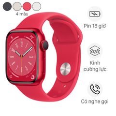 Apple Watch S8 GPS 45mm viền nhôm dây cao su (ZP)