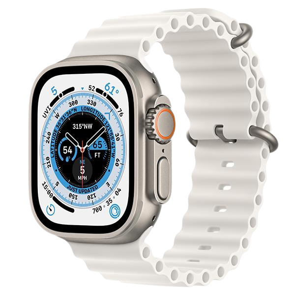 Apple Watch Ultra 49mm l Khung titan, dây Ocean Band- Chính Hãng