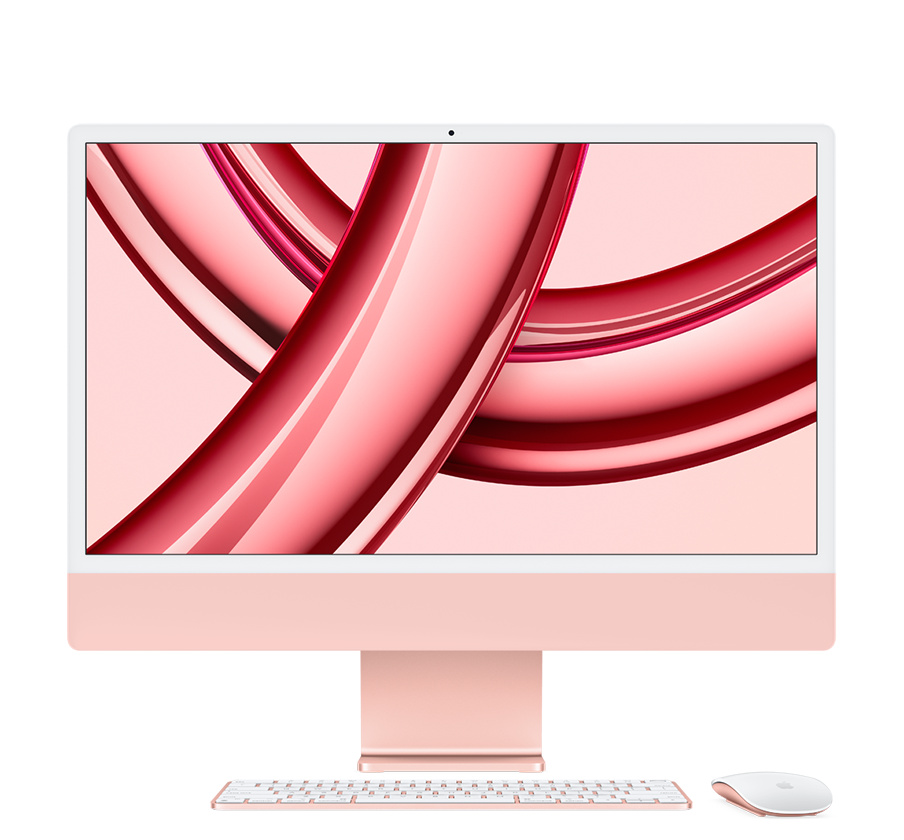 iMac M3 4.5K 24-inch - M3/8GB/256GB/8CPU/8GPU (chính hãng)