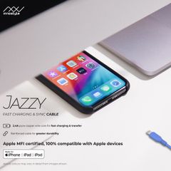 Cáp InnoStyle Jazzy 1.5M USB-A to Lightning (nhiều màu)