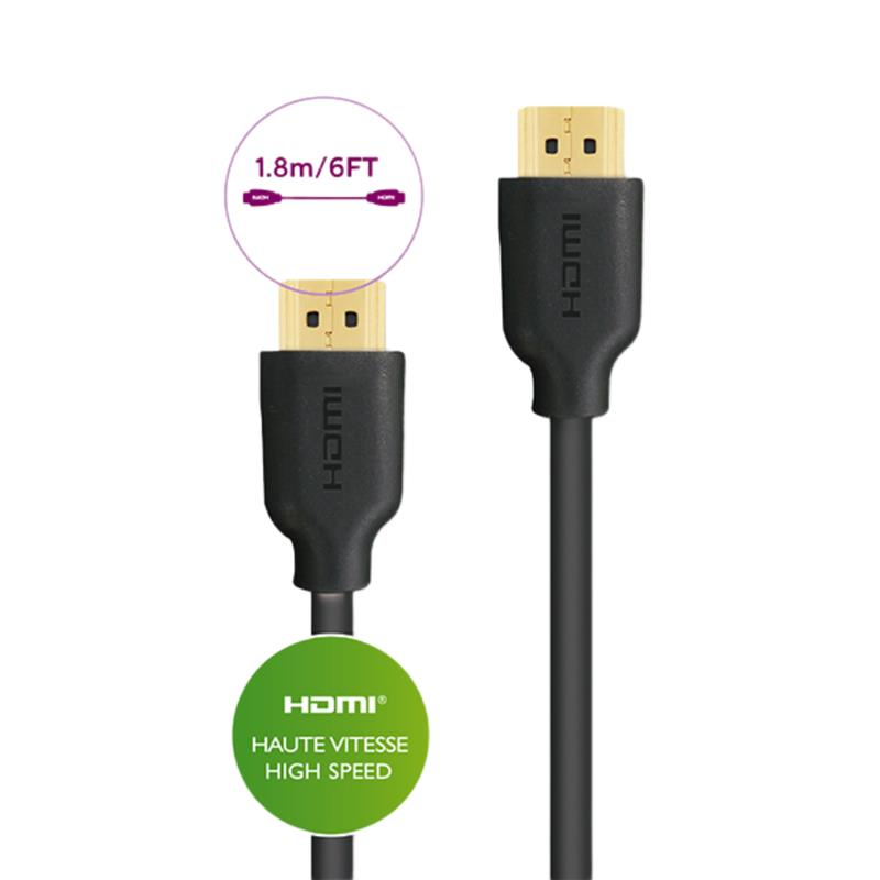 Cáp HDMI 4K 3D PHILIPS 1.8M SWV1436BN