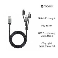 Dây Cáp Mazer POWER LINK II 3in1 Fast Charging