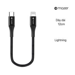 Cáp Mazer Power Link II 12cm Type C to Lightning