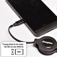 Cáp rút Micro-USB Energizer 80cm