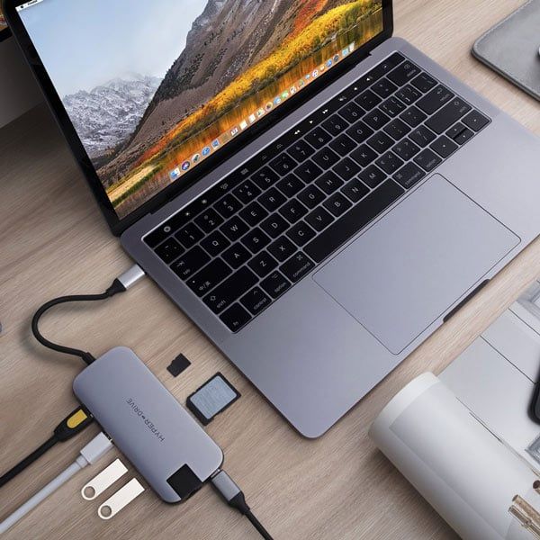 Cổng Chuyển HyperDrive Slim 8 In 1 USB-C