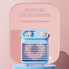 Quạt Làm Mát Để Bàn ROCK Doraemon DESKTOP WATER COOLING