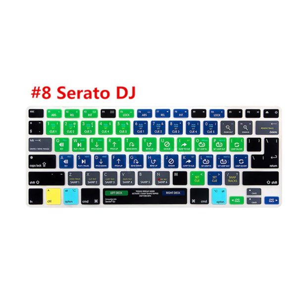 Lót bàn phím Macbook Verskin X2 Serato DJ