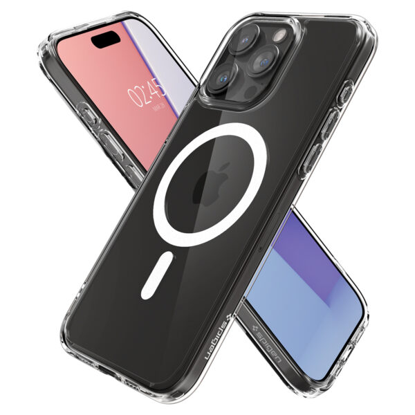 Ốp lưng Spigen iPhone 15 Pro Max Crystal Magfit