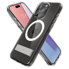 Ốp lưng Spigen iPhone 15 Pro Max Ultra Hybrid S Magfit Crystal Clear