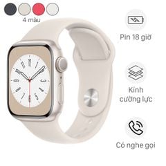 Apple Watch S8 GPS 45mm viền nhôm dây cao su (VN)