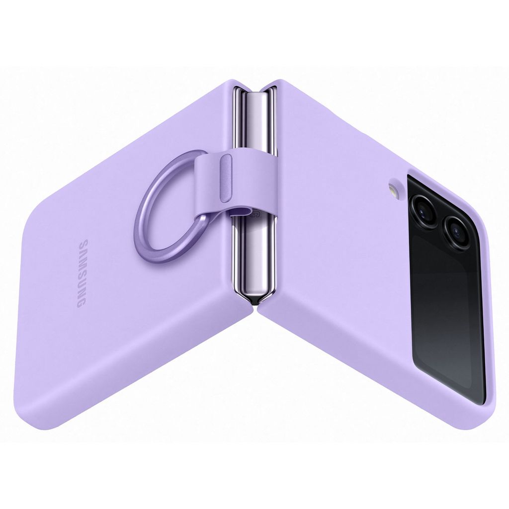 Ốp lưng Silicone Cover có Vòng đeo cho ZFLIP 4