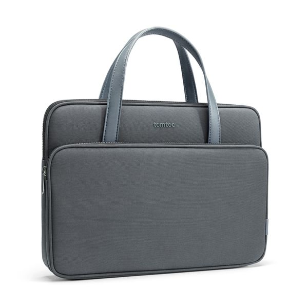 TÚI XÁCH TOMTOC (USA) BRIEFCASE PREMIUM FOR MACBOOK 13”/14”, UlTRABOOK 13″ H21-C01