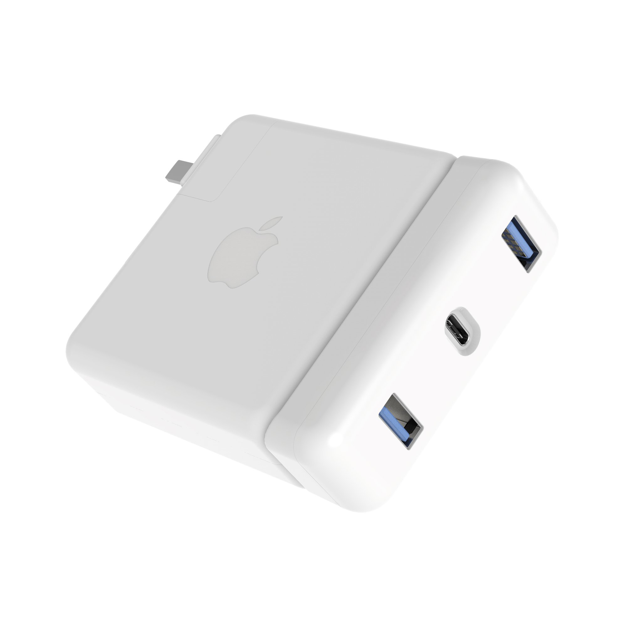 Sạc kiêm Hub Macbook Hyperdrive USB-C for Macbook 61W Power Adapter