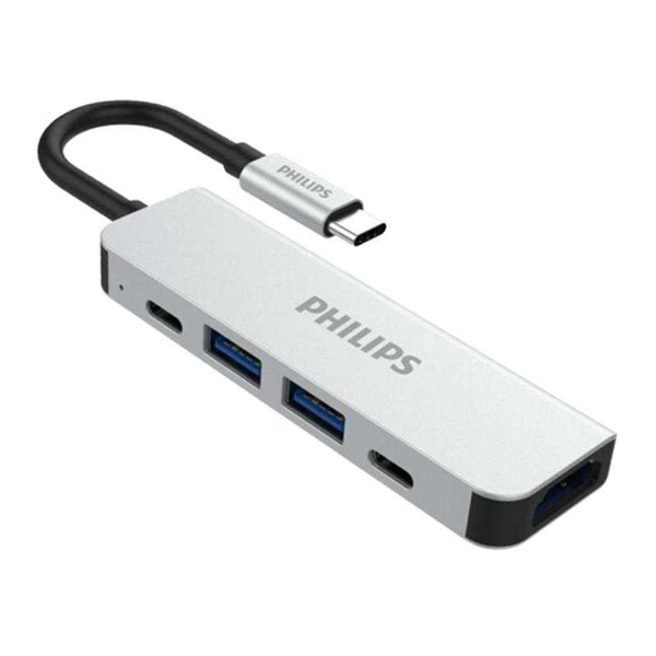 Hub Philips USB-C 5 In 1 SWV6115G/97