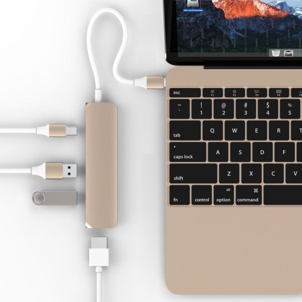 Hyperdrive Usb Type-C Hub With 4k Hdmi