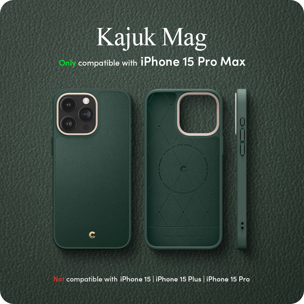 Ốp lưng Spigen iPhone 15 Pro Max Kajuk Magsafe