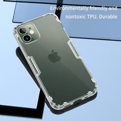 Ốp lưng Nillkin Nature TPU Case Trong Suốt cho iPhone 12 Series