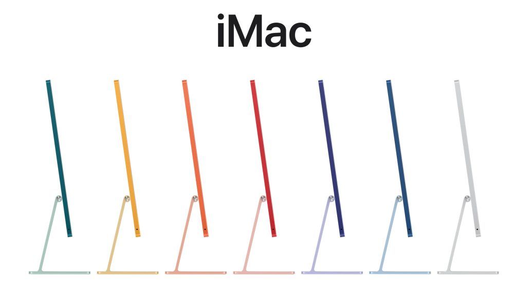 iMac 4.5K 24-inch - M1/8GB/512GB/8CPU/8GPU (chính hãng)