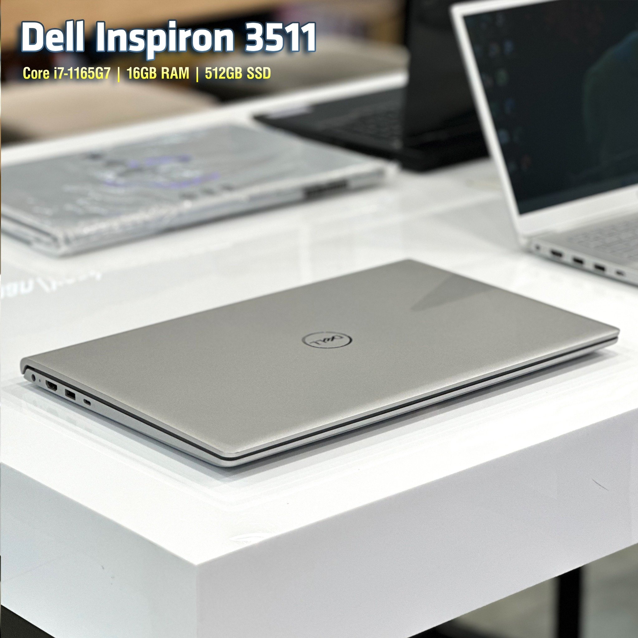 [Open Box] - Dell Inspiron 3511 i7-1165G7/ 16GB/ 512GB SSD