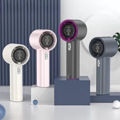 Quạt mini cầm tay 100 mức độ gió, pin 4000mAh