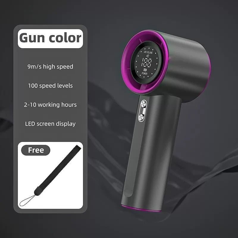 Quạt mini cầm tay 100 mức độ gió, pin 4000mAh