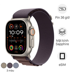 Apple Watch Ultra 2 49mm l Khung Titan l Dây Alpine (LL)