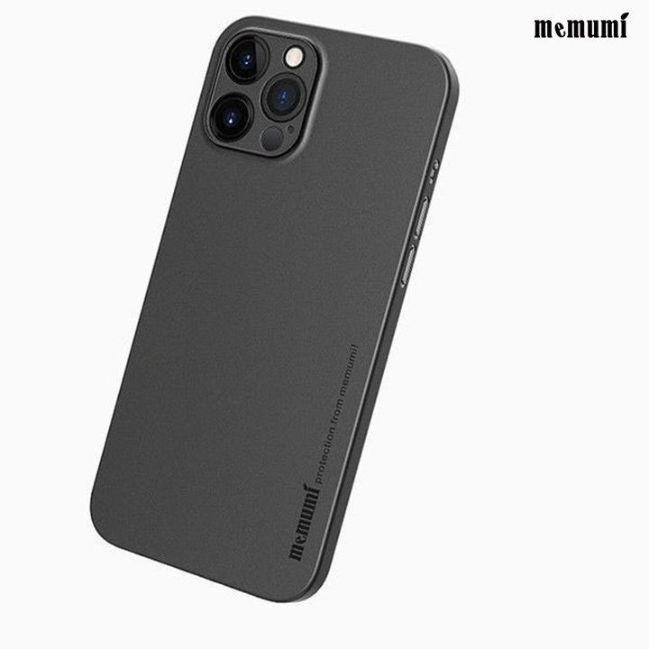 Ốp lưng nhám Memumi cho iPhone 12 / 12 Pro /12 Pro Max bảo vệ camera, siêu mỏng 0.3 mm