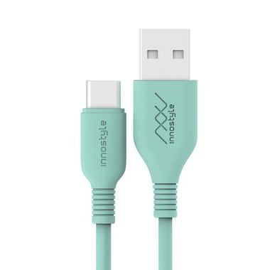 CÁP INNOSTYLE JAZZY USB-A TO USB-C 1.2M HỖ TRỢ SẠC NHANH 15W