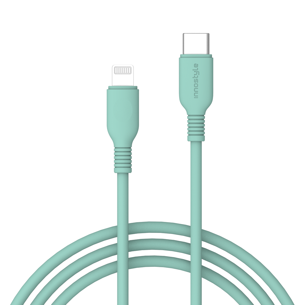 Cáp Sạc Nhanh InnoStyle Jazzy 18W USB-C to Lightning 1.2m MFI