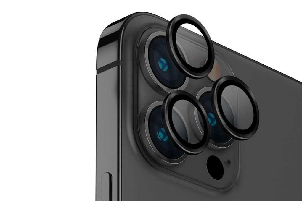 Cường lực camera iPhone 14 Pro/14 Pro Max UniQ