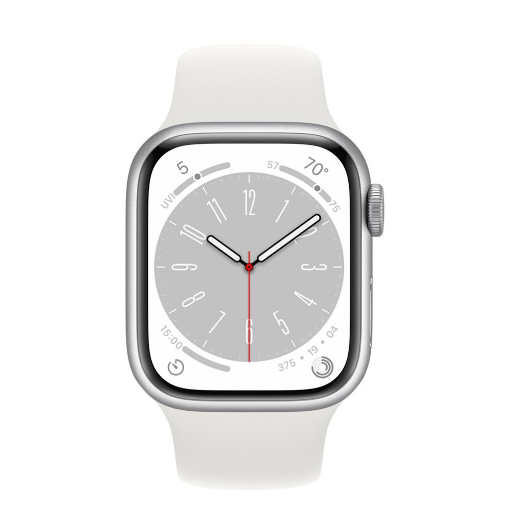 Apple Watch S8 GPS 45mm viền nhôm dây cao su (ZP)