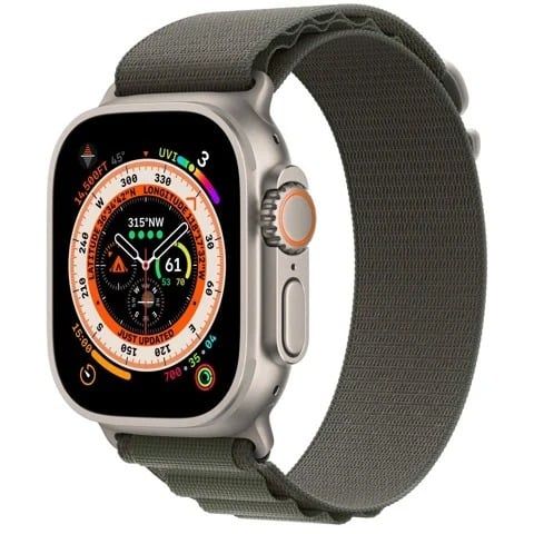 Apple Watch Ultra 49mm l Khung titan, dây Alpine Loop- Chính Hãng