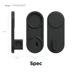 Đế sạc Elago MS Charging Hub Duo ( Black )