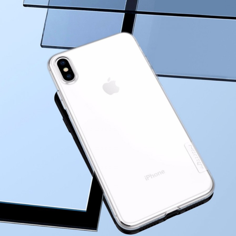 Ốp lưng dẻo iPhone Xs Max Nillkin (trong suốt) - Hàng chính hãng