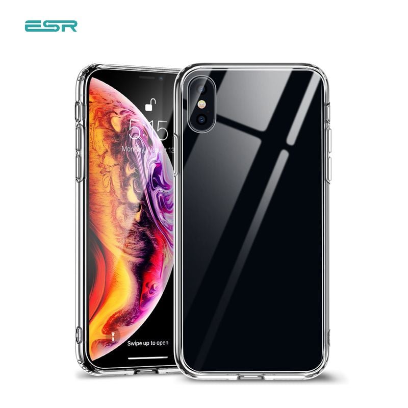 Ốp Lưng Cường Lực ESR IPhone XS Max - Mimic Glass (Trắng)