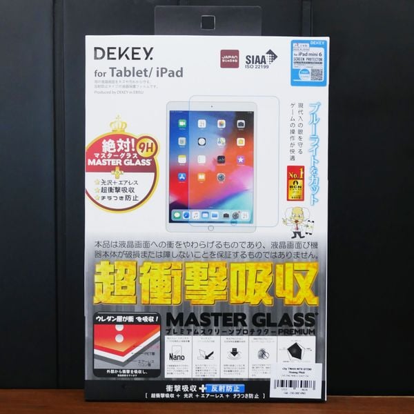 Miếng dán cường lực iPad Mini 6 Dekey Master Glass