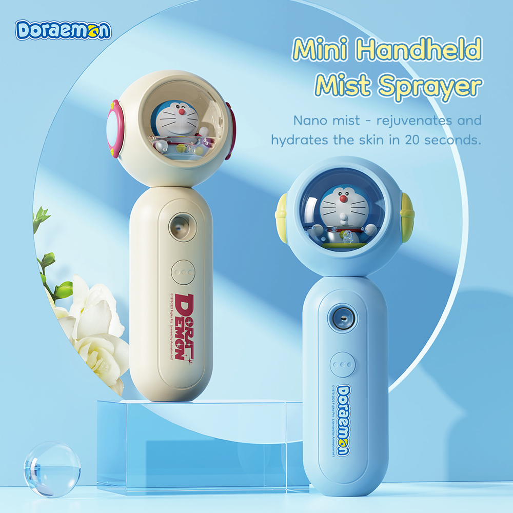 Máy Phun Sương Cầm Tay Mini ROCK Doraemon Mini Handheld Mist Sprayer (30ml)