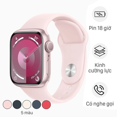 Apple Watch S9 GPS 45mm Viền Nhôm Dây Cao Su (LL)