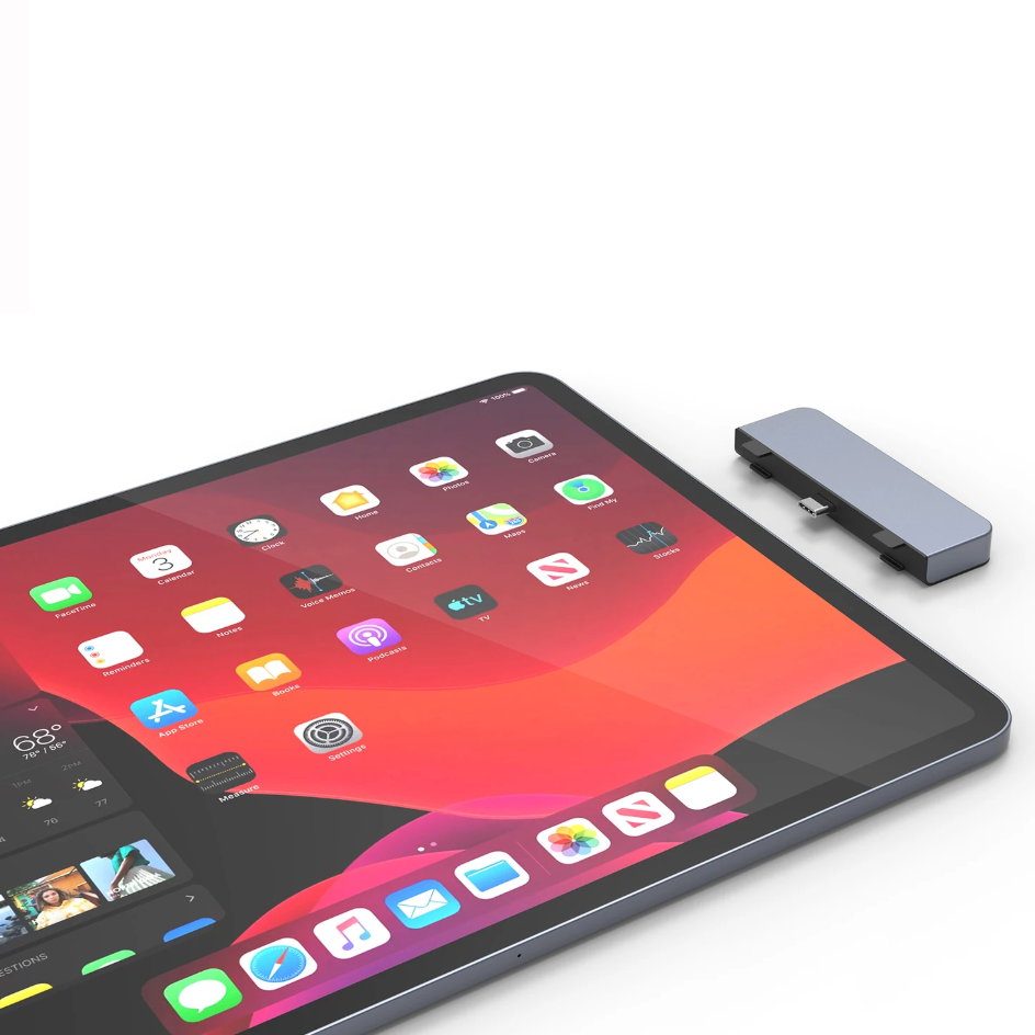 Cổng Chuyển Chuyên Dụng HyperDrive iPad 4 in 1 HDMI 4k/30Hz USB-C