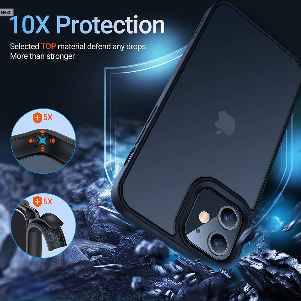 Ốp lưng iPhone 12 Torras Guardian Andora