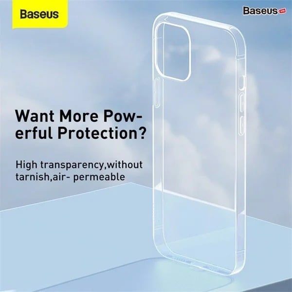 Ốp lưng trong suốt Baseus Simple Case dùng cho iPhone 12 Series