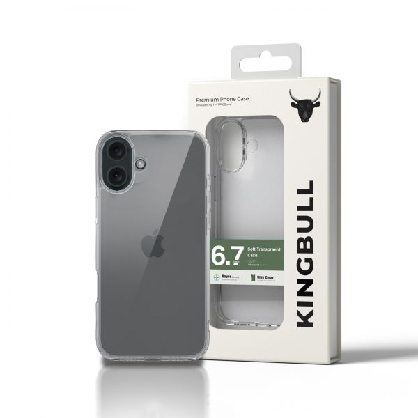 Ốp lưng Mipow trong suốt iPhone 16 Plus 6.7