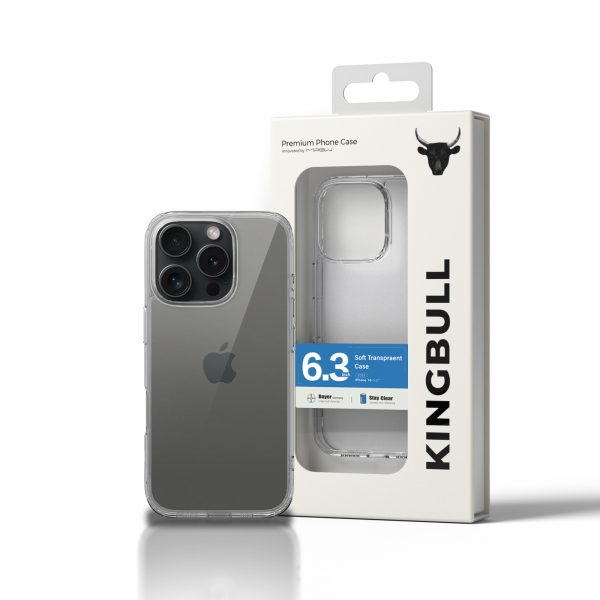 Ốp lưng Mipow trong suốt iPhone 16 Pro 6.3