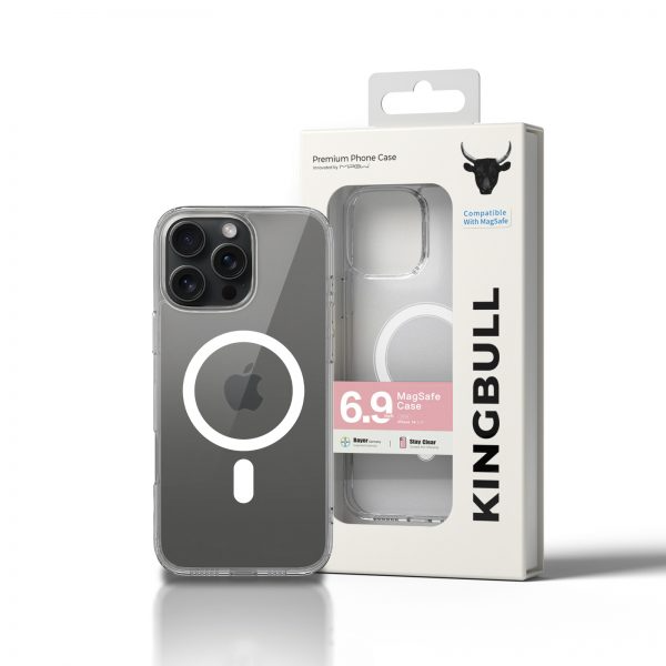Ốp lưng Mipow Magsafe trong suốt iPhone 16 Pro Max 6.9