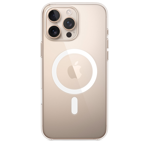 Ốp Lưng Trong Suốt Apple MagSafe cho iPhone 16 Pro Max