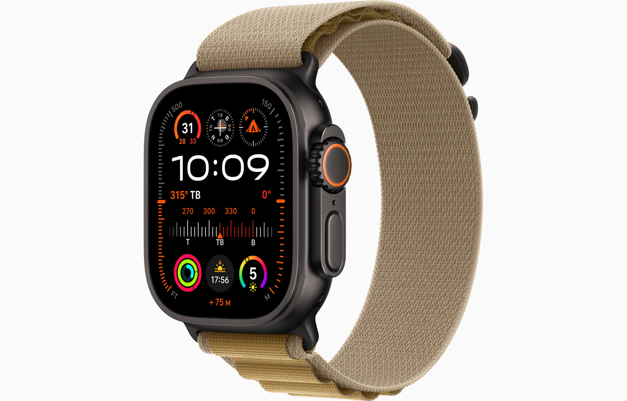 Apple Watch Ultra 2 49mm l Khung Titan l Dây Alpine - Chính Hãng VN/A (2024)
