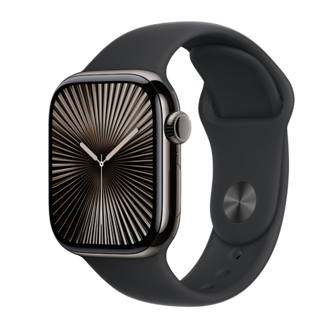 Apple Watch S10 LTE 46mm Viền Titan Dây Cao Su (VN/A)