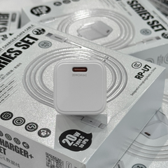 Bộ sạc nhanh PD 20W TypeC to Lightning RP-U7